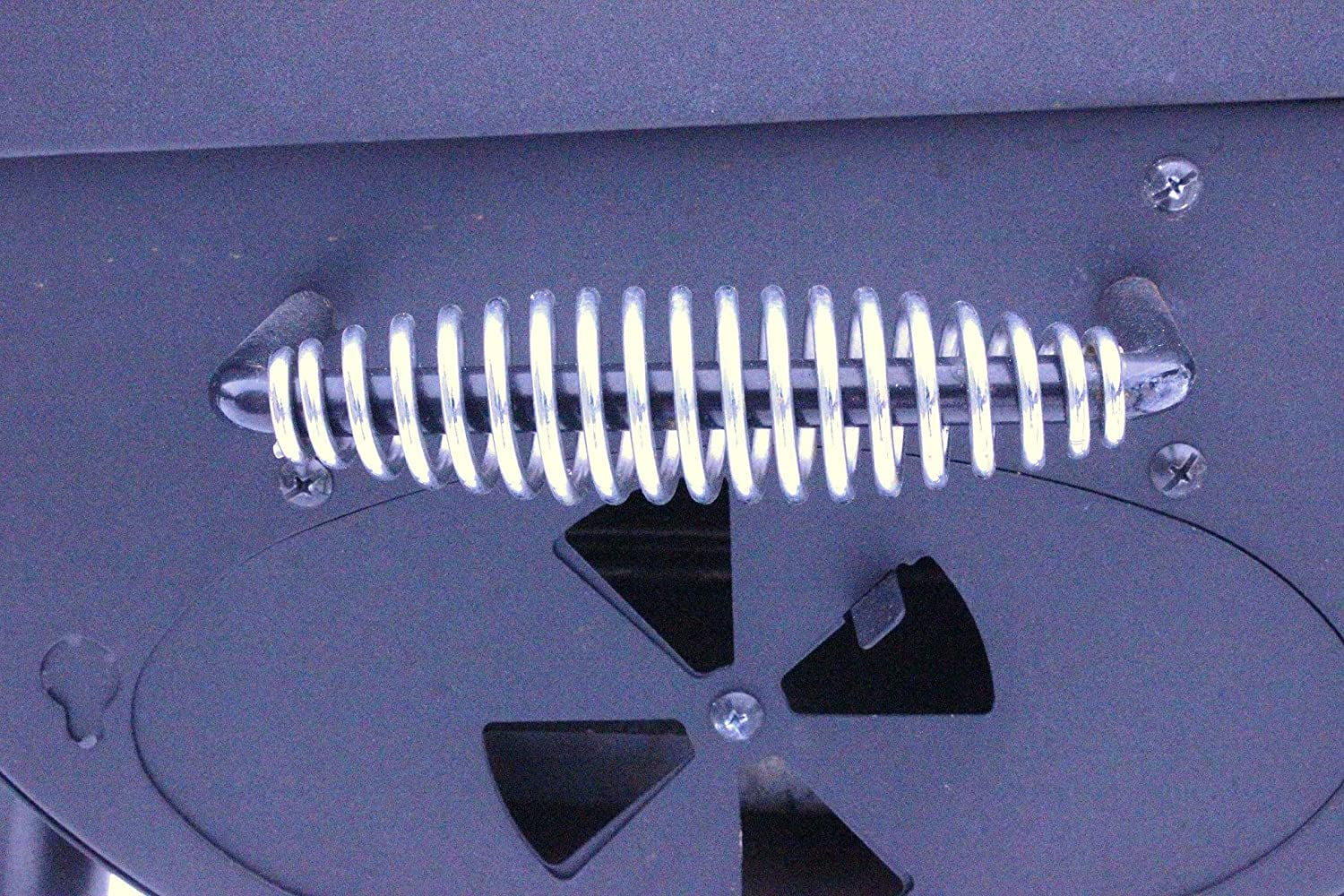 Chrome Spring Grip Handle with Built In Mounting Bracket N42319