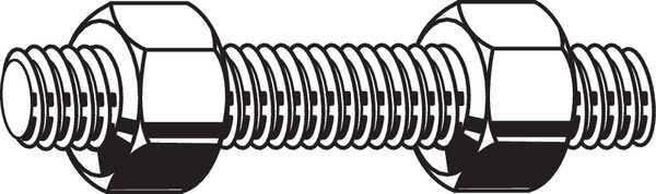 Threaded Stud 3/4-10X7 F345114