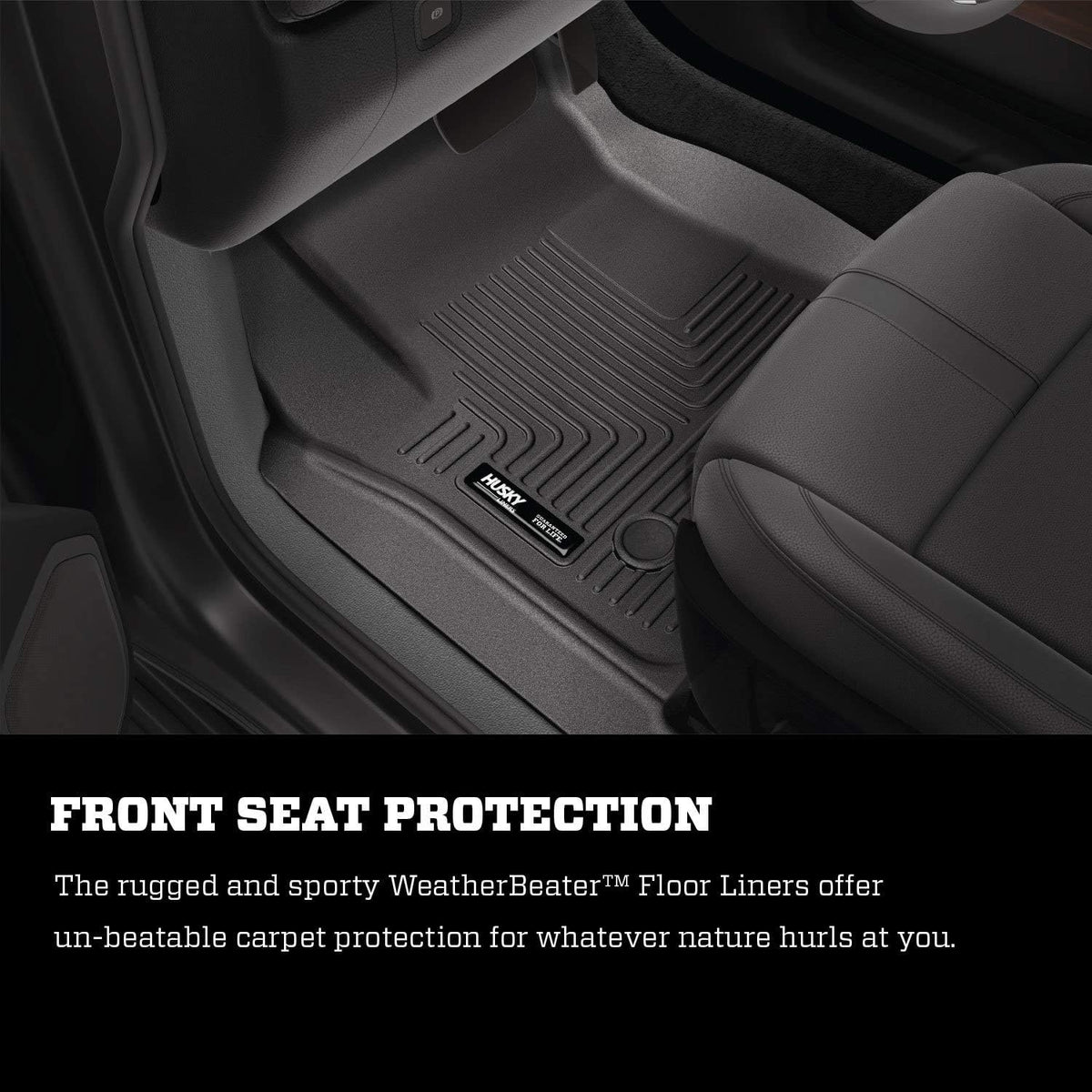 Black Front & 2nd Seat Floor Liners 3 Pcs V158299