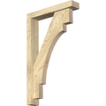 Rough Sawn Douglas Fir Bracket with Offset Brace Q785084