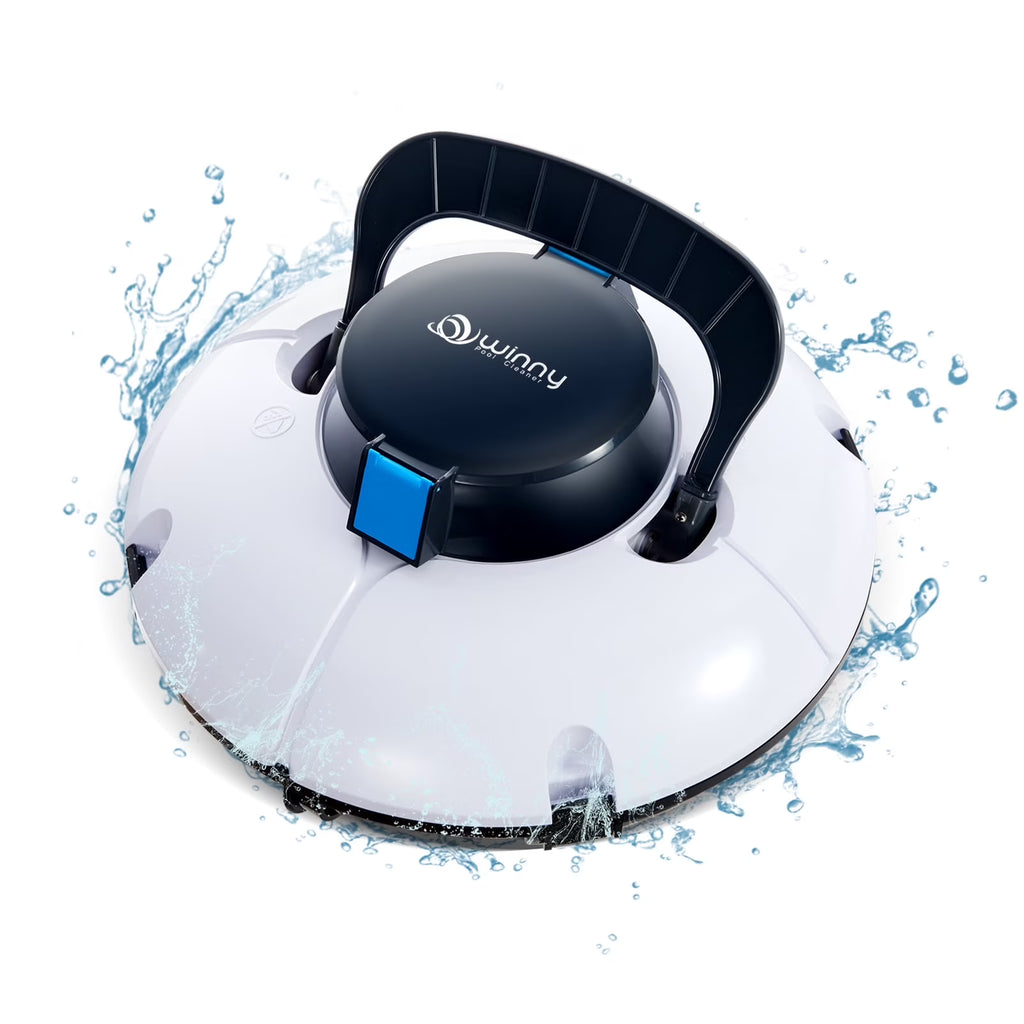 Cordless Robotic Pool Cleaner with Dual Suction Ports T11989