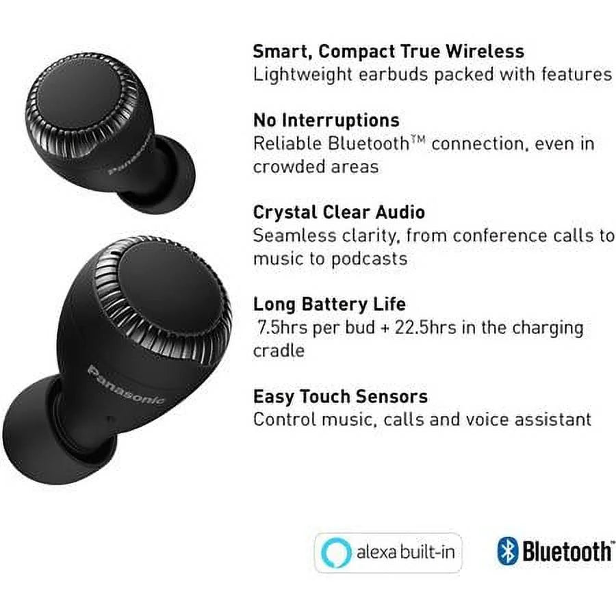 Black True Wireless Bluetooth Earphones R651