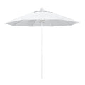 White Olefin Fiberglass Market Umbrella I167020