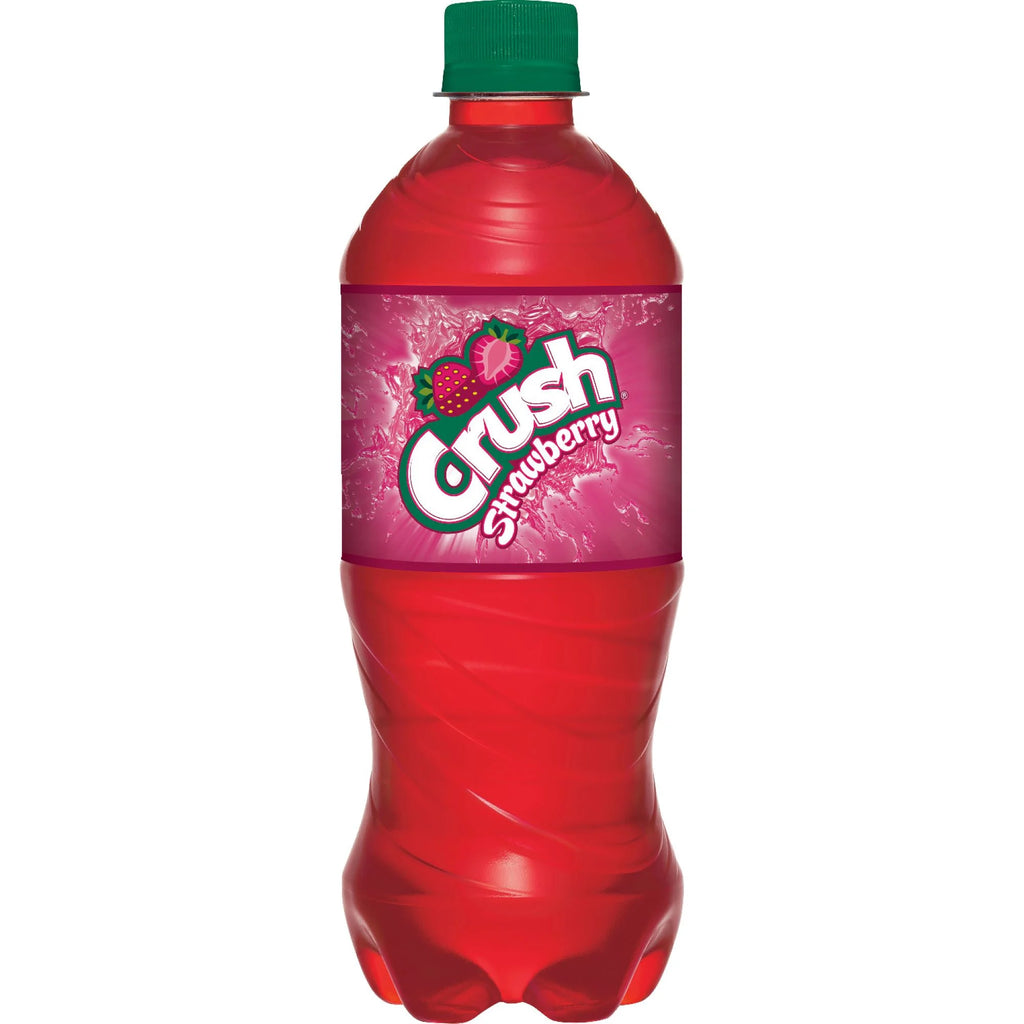 Crush Strawberry Soda 20oz Bottles, Quantity of 12 Q867818