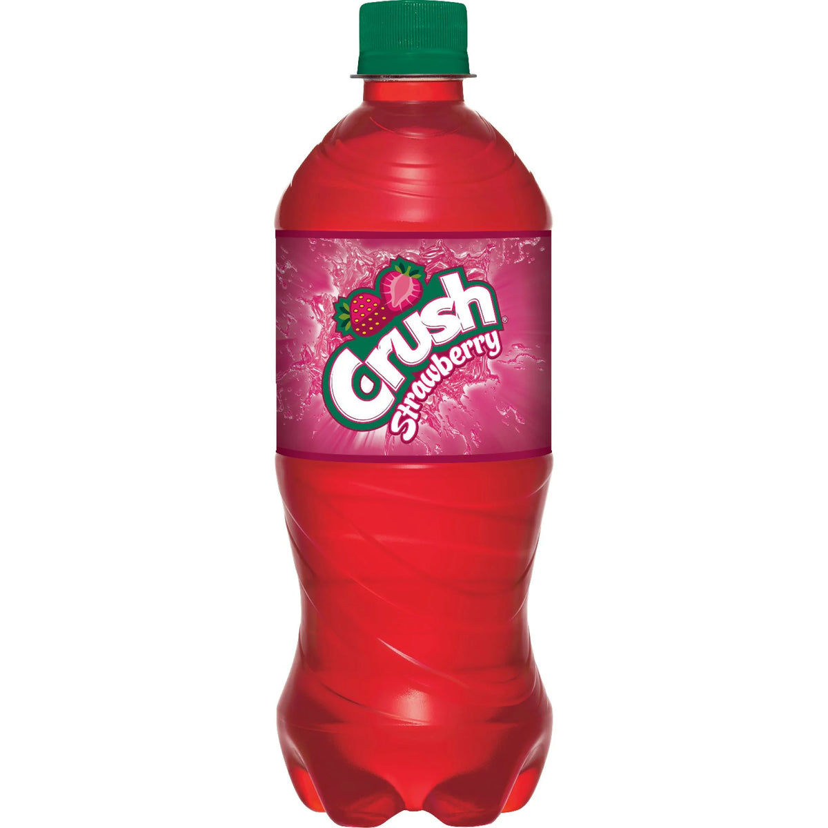 Crush Strawberry Soda 20oz Bottles, Quantity of 12 Q867818