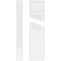 Fluted PVC Pilaster (Pair) W3181
