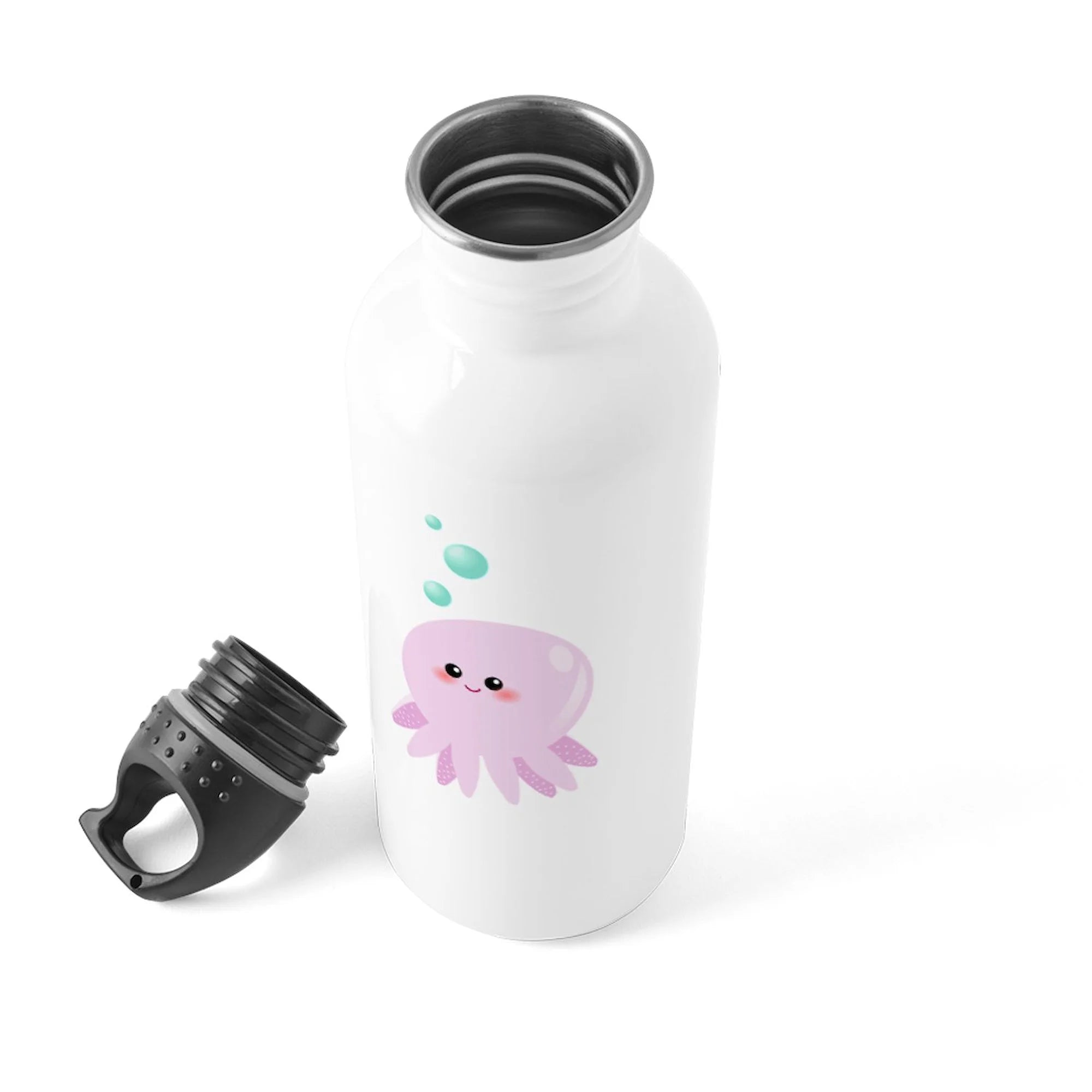 Pink Octopus Stainless Steel Water Bottle 1.0L Q120671