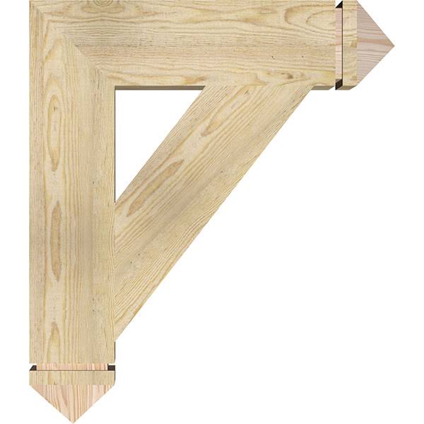 Douglas Fir Traditional Arts & Crafts Bracket T3981