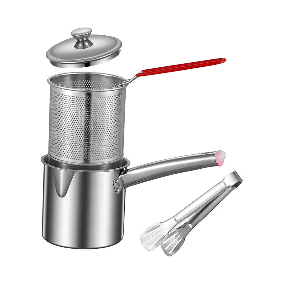 Nonstick Deep Frying Pot with Handles 1.2L D88541