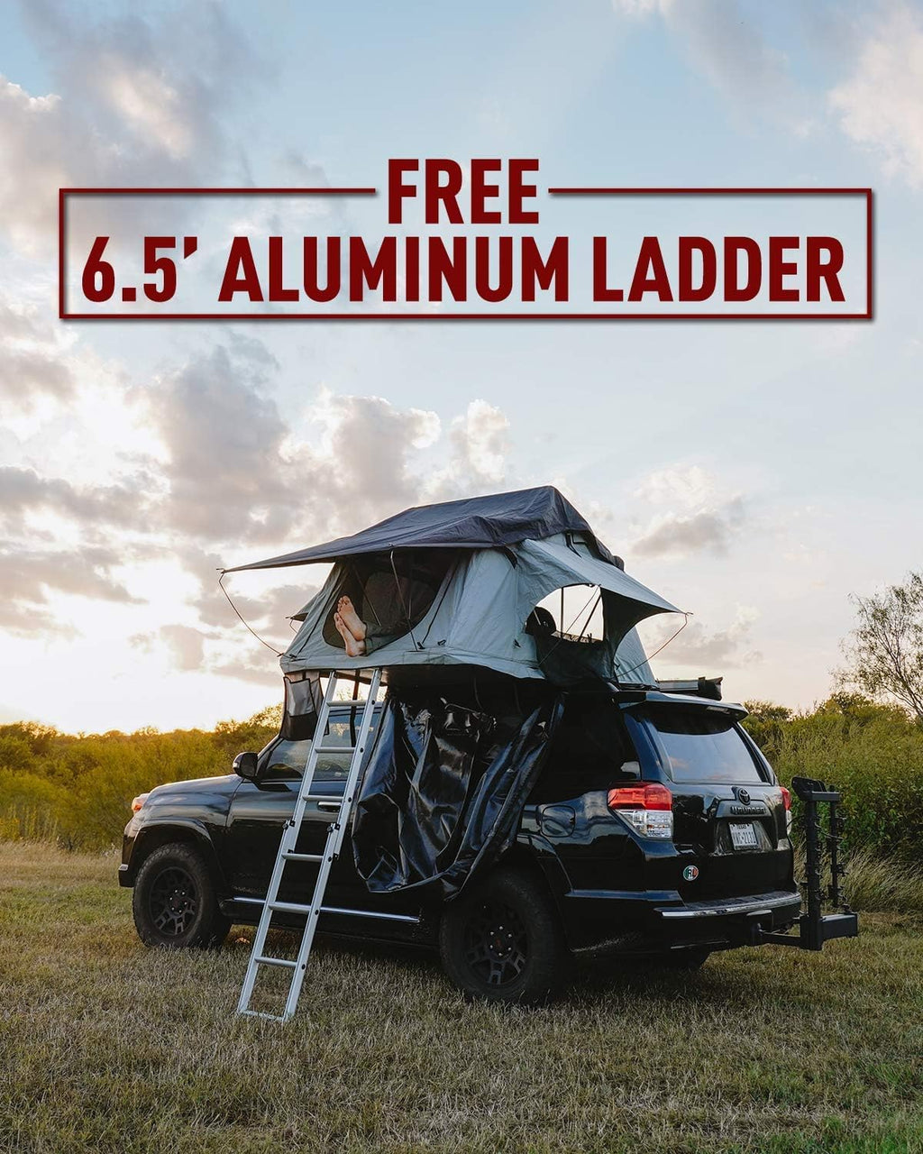 Tan Rooftop Tent for Truck SUV Car B660