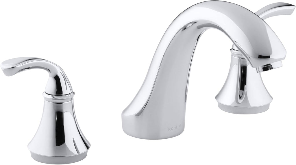 Polished Chrome Bath or Deck Mount Rim Valve Trim V724189