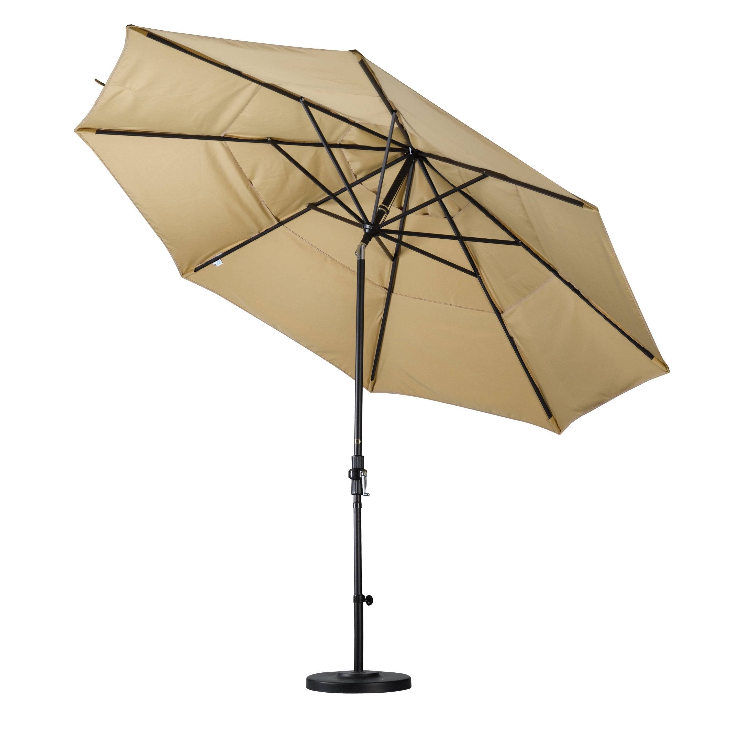 11 ft. Aluminum Double Vent Tilt Market Umbrella N21374