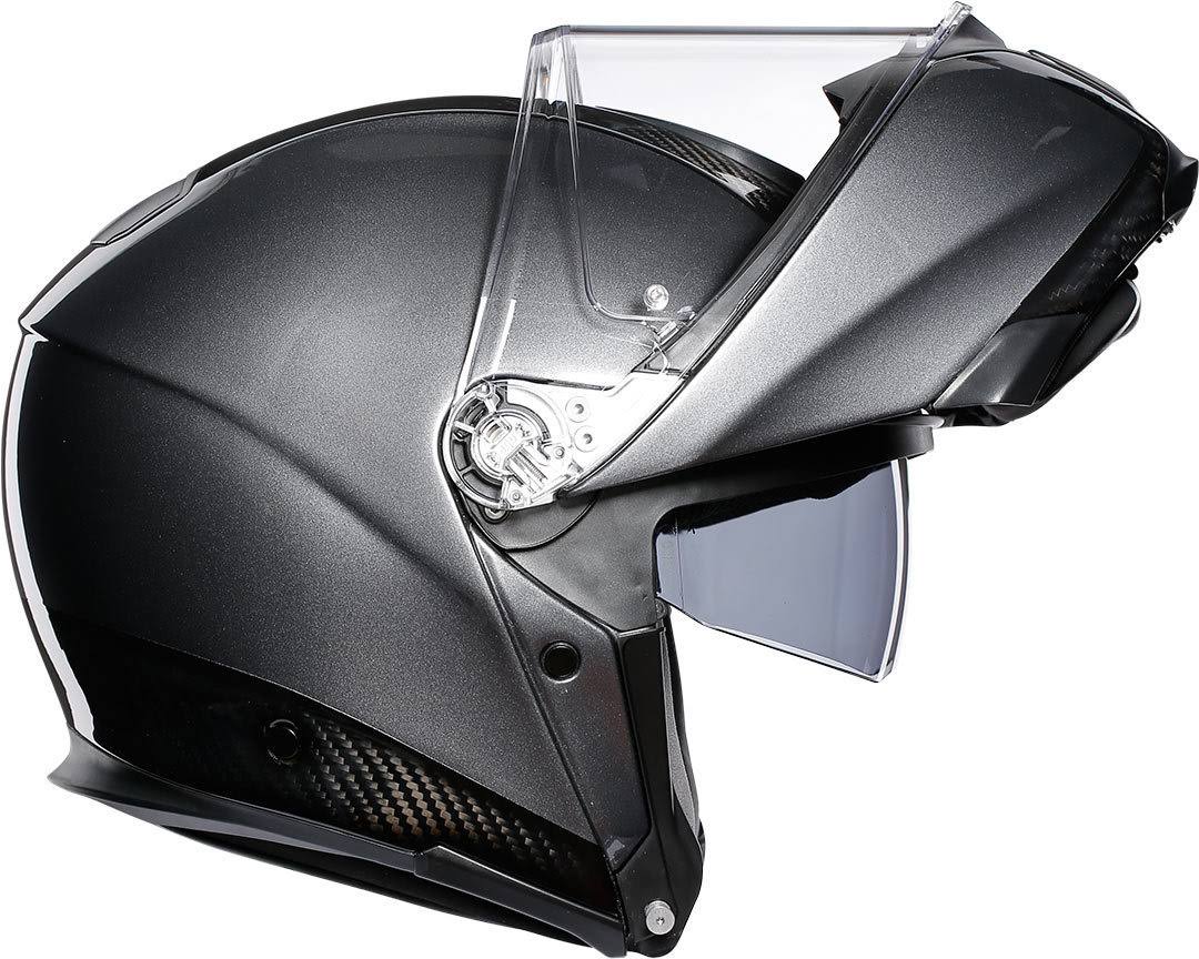 Carbon/Dark Grey Modular Helmet C1384