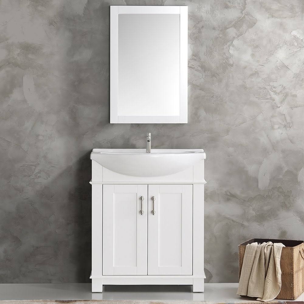 Gray Traditional Bathroom Vanity Q740