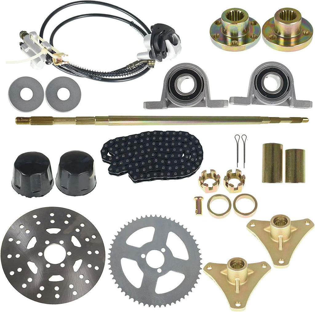 Rear Live Axle Kit for Drift Trike Go Kart Z4989