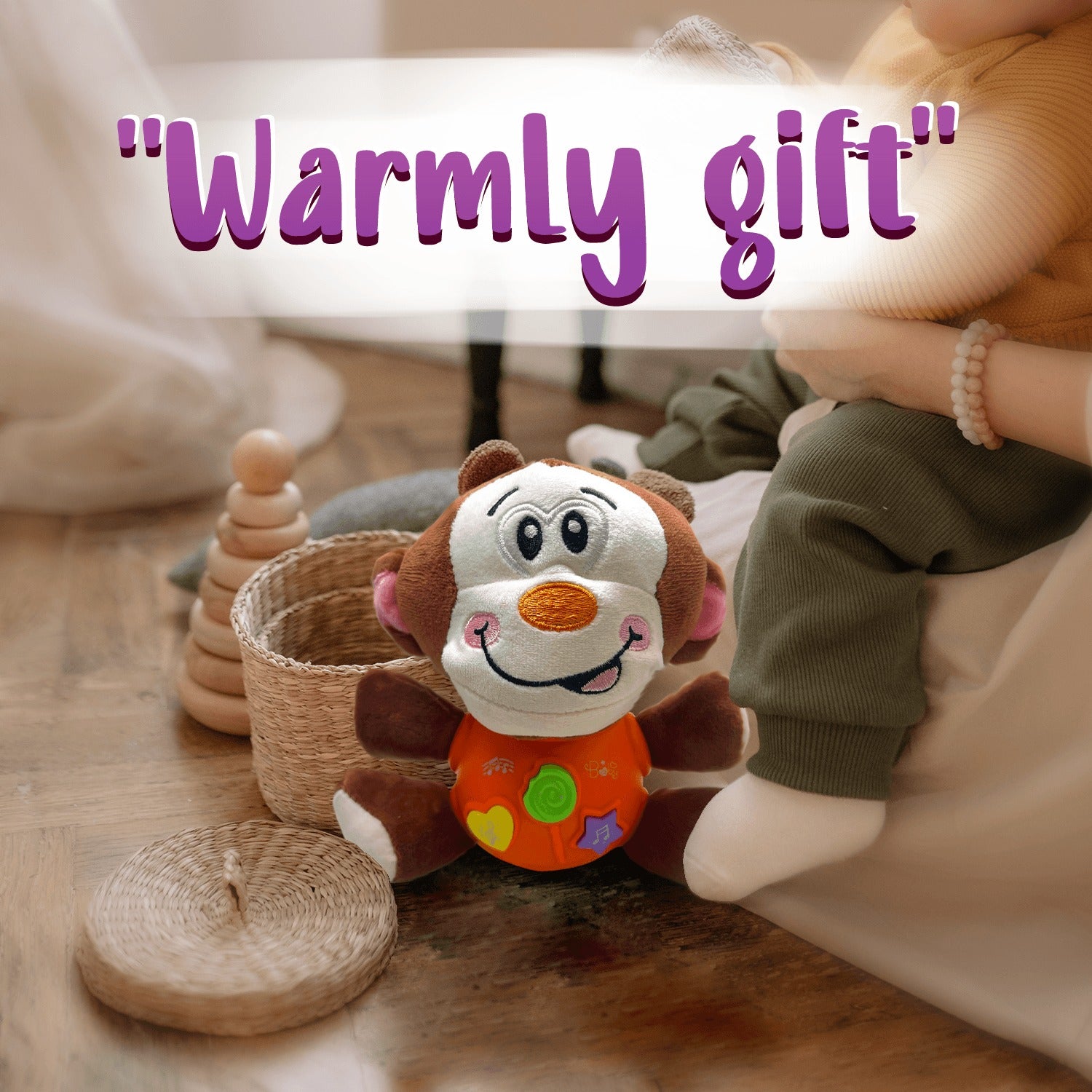 Disney Baby Musical Plush Monkey Toy E649