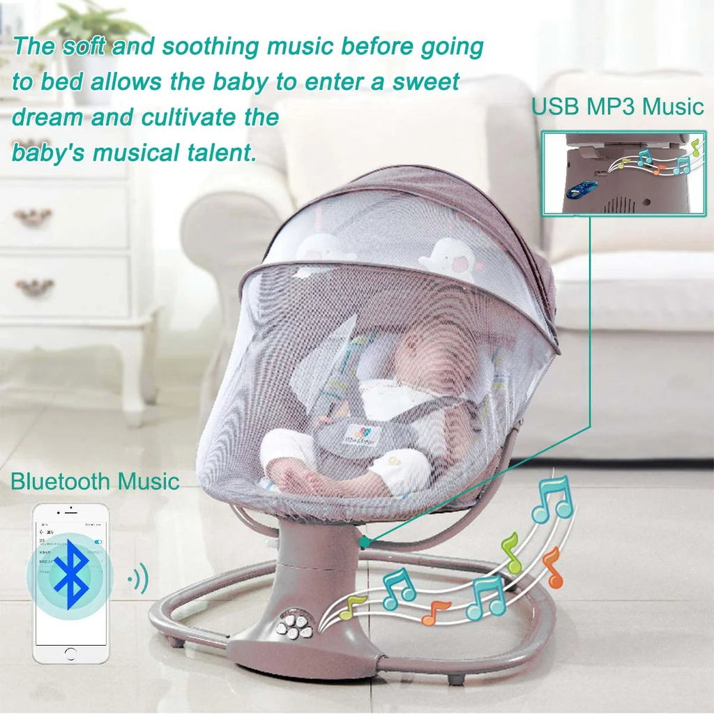 Electric Portable 2 in 1 Baby Swing Bouncer Seat Z26927
