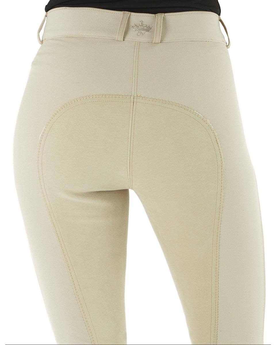 Show Tan Front Zip Full Seat Breech R157290