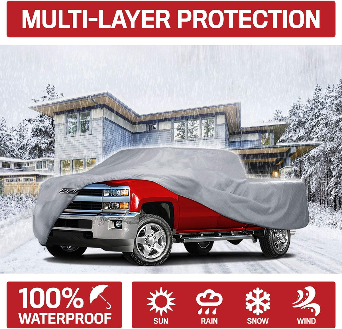 Custom Fit Waterproof Truck Cover H27833