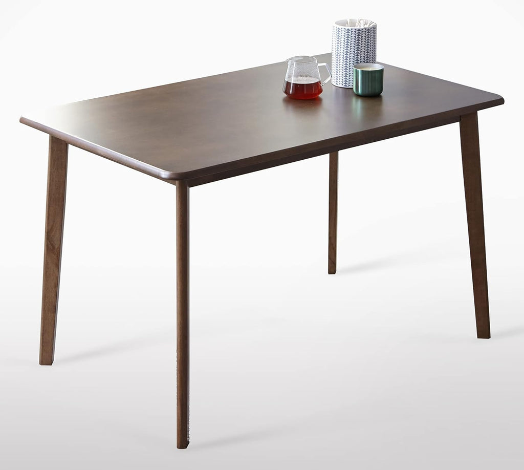 Natural Solid Rubber Wood Dining Table R5229