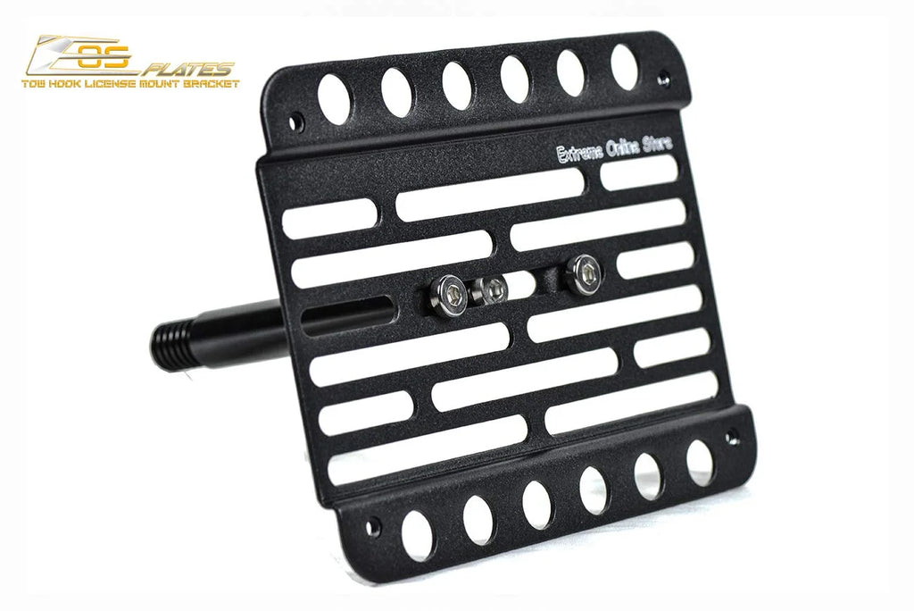 Tow Hook License Plate Relocator Mount Bracket F249