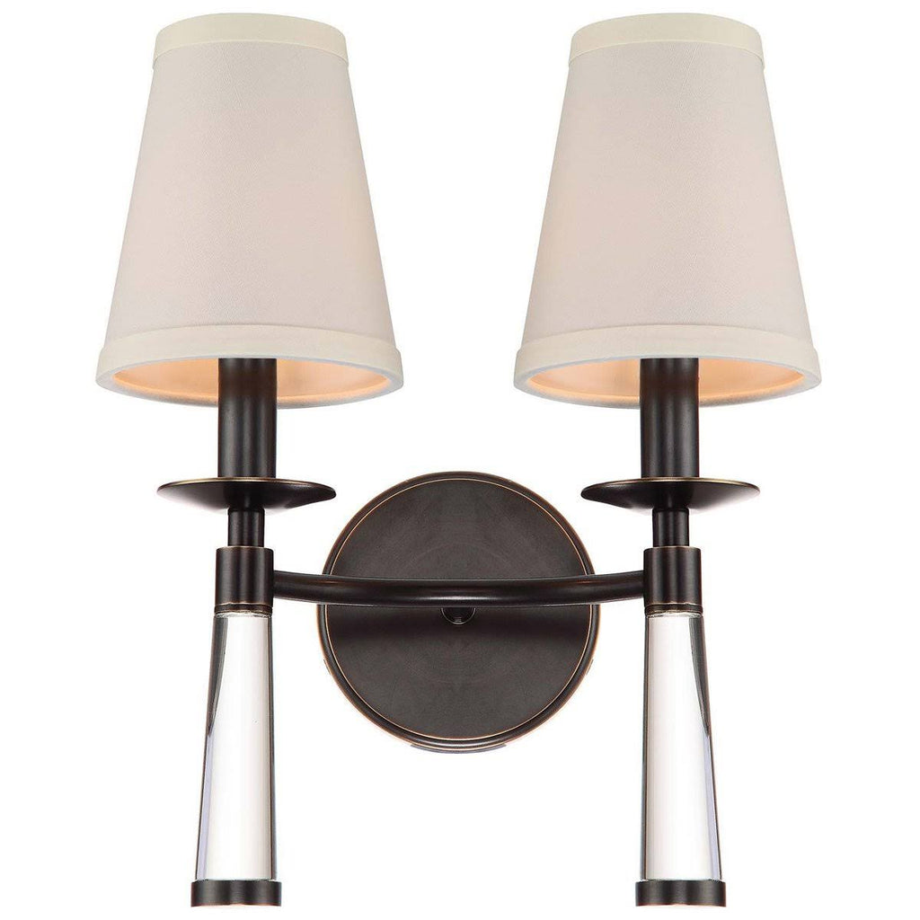 Polished Nickel 2 Light Sconce G713478