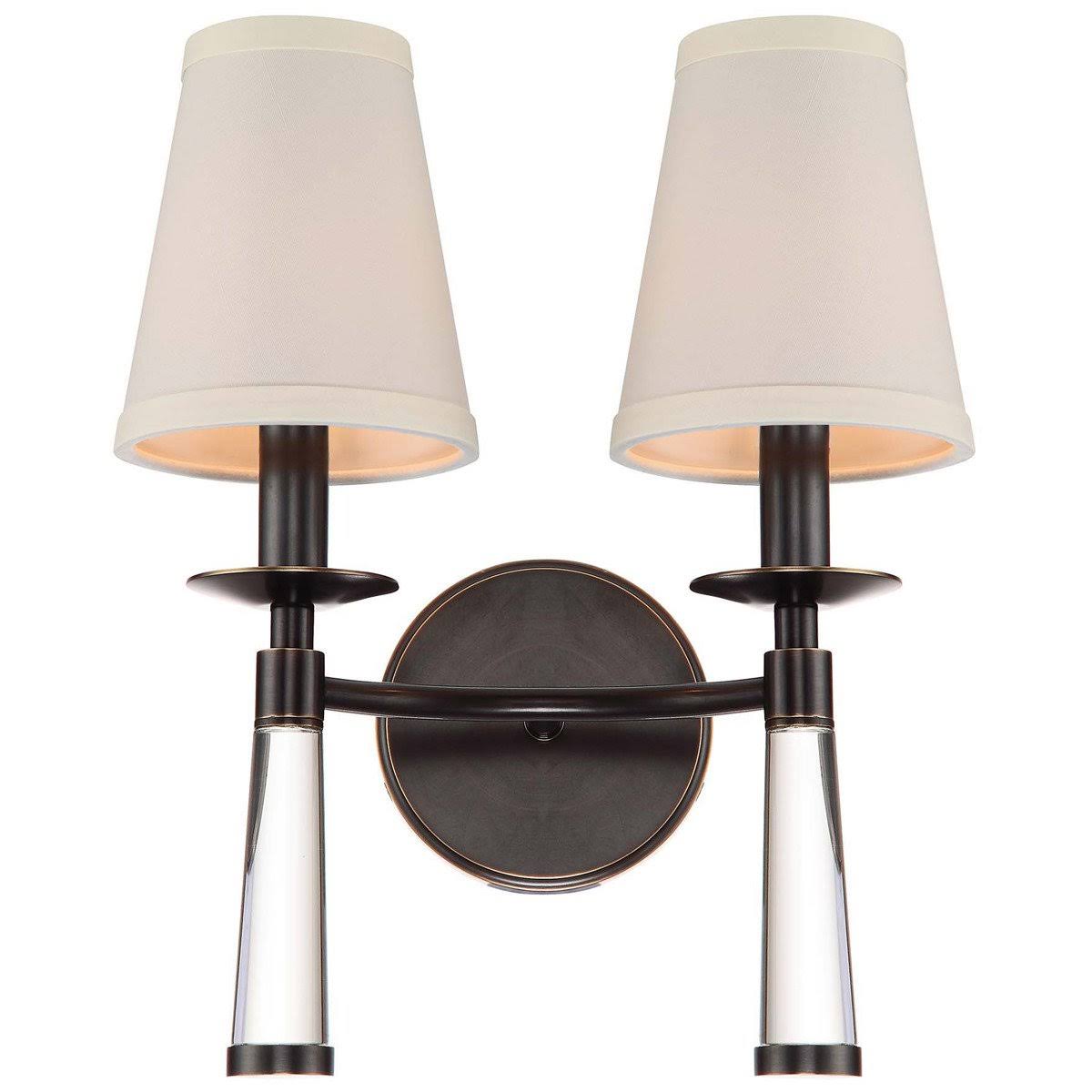 Polished Nickel 2 Light Sconce G713478