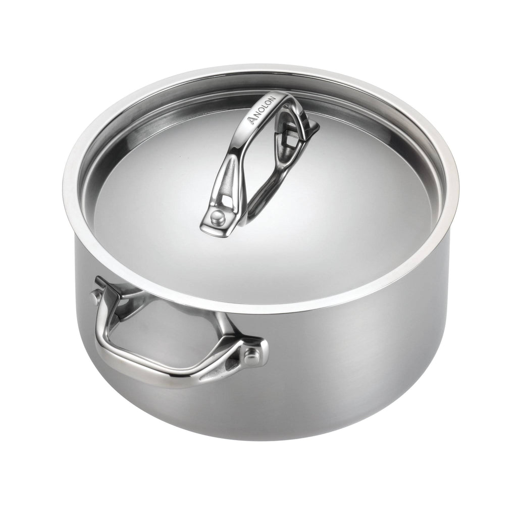 5 Qt Stainless Steel Covered Dutch Oven H84344