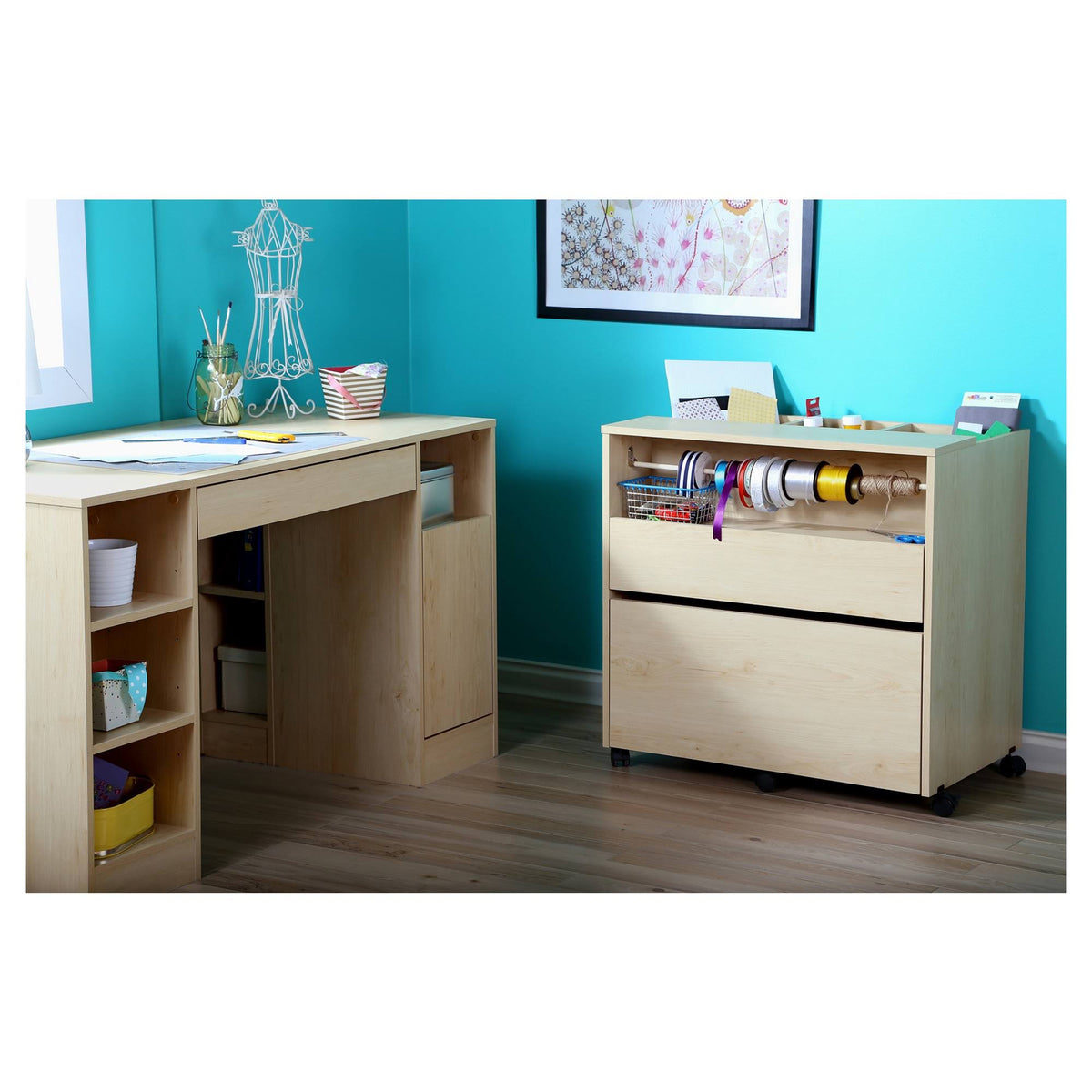 Crea Craft Table, Natural Maple U82835