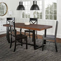5 Piece Solid Wood Dining Set L1002