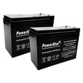 Pack of 2 12V 10AH Rechargeable Sealed Lead Acid Battery K375629