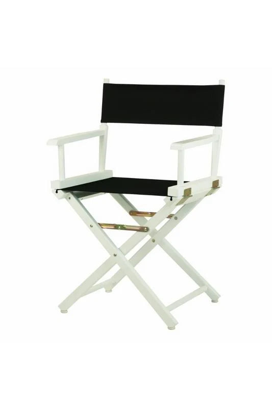 Natural Frame Red Canvas Director's Chair I7453