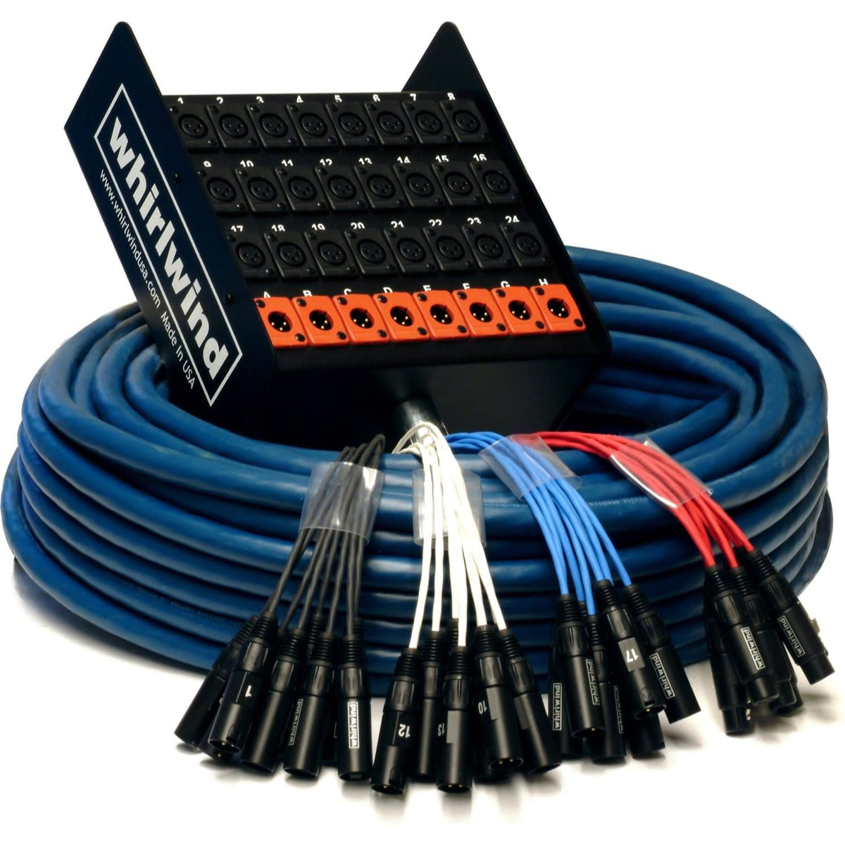 16-Channel Stagebox to Fanout Snake Cable 50& Length Z603214