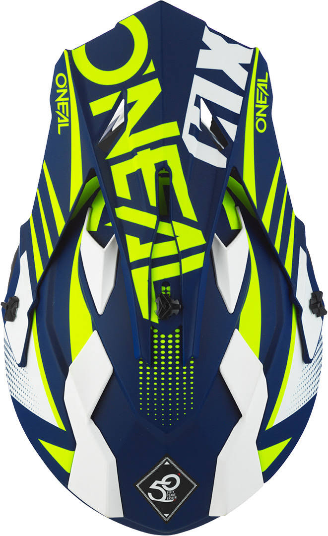 Yellow Blue Helmet F971581