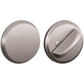 Satin Chrome Door Bolt with Exterior Plate R5690