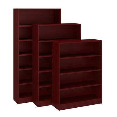 Mahogany 4 Shelves Bookcase B777