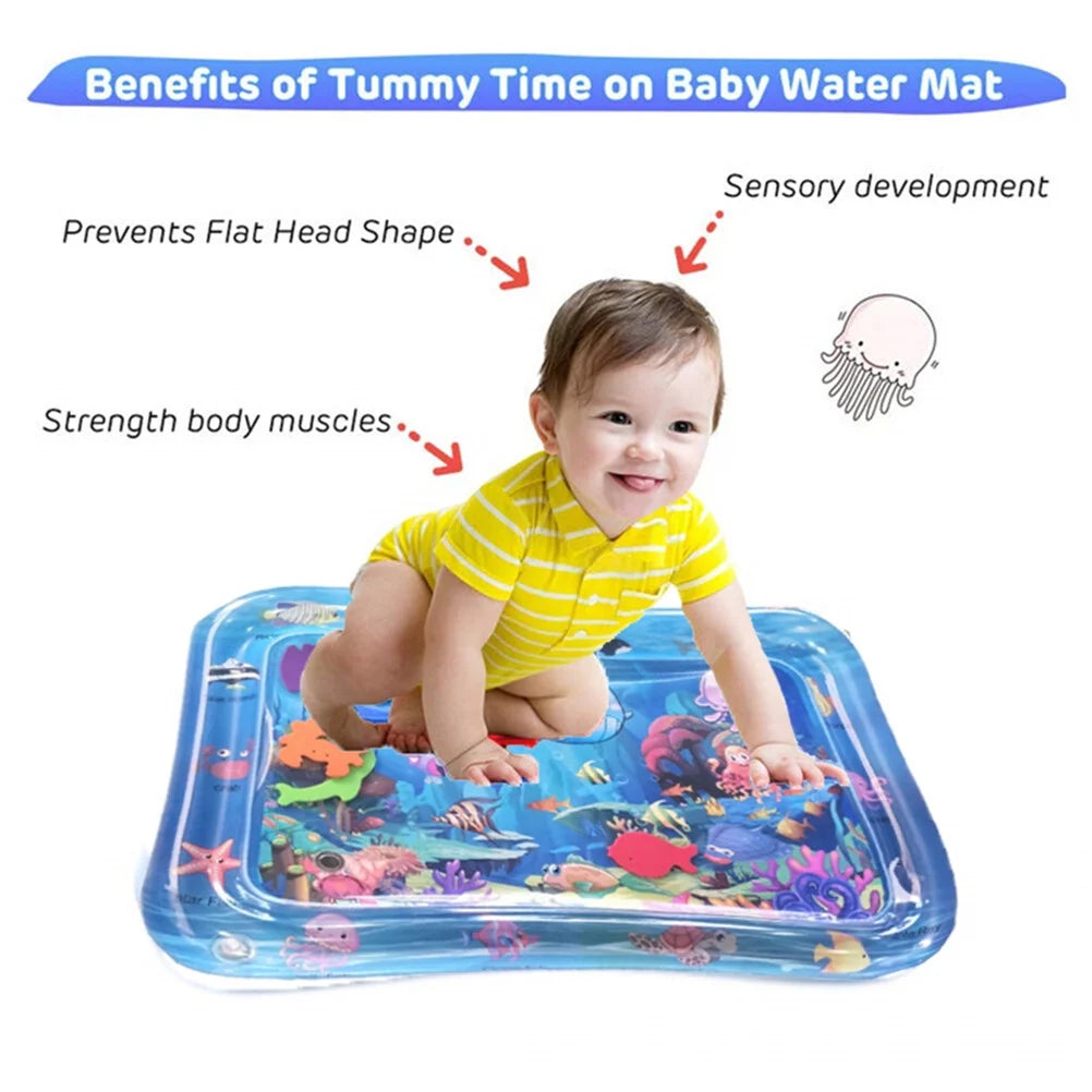 Inflatable Water Play Mat for Baby Toddlers Q77122