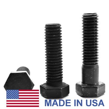 5/8 inch-18 x 3 inch Fine Thread Grade 5 Hex Cap Screw Black Oxide Pk 50 R659
