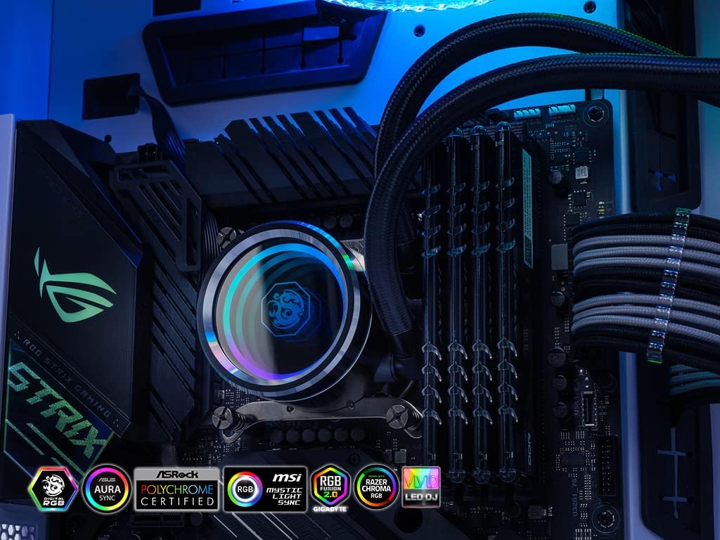 360mm All-in-One Liquid CPU Cooler with D-RGB Fans Q5821