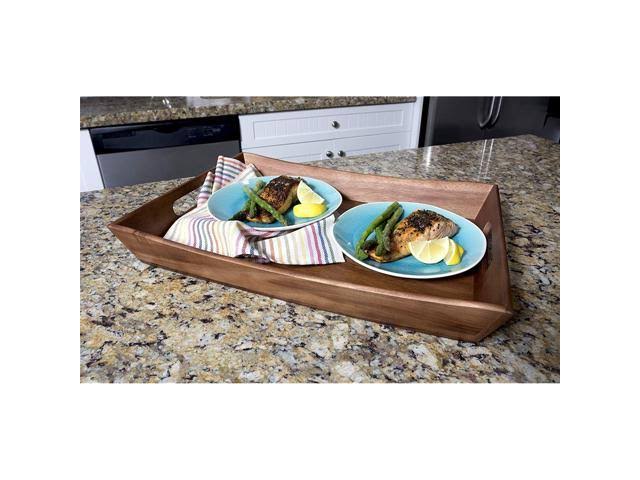 Acacia Curved Serving Tray T49692