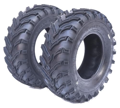 25x8-12 6PR ATV Tires Set of 2 Tubeless P187