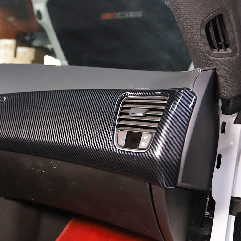 Carbon Fiber Dashboard Panel Decor Cover P927