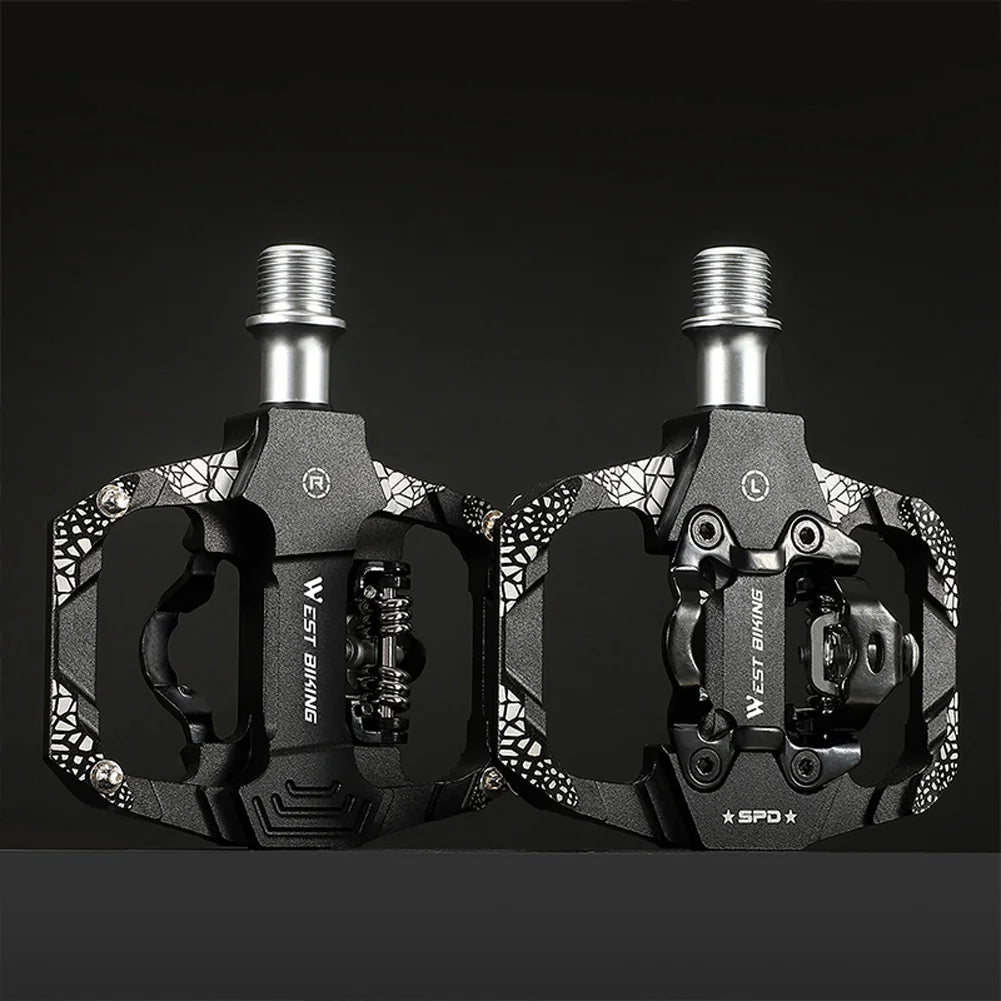 MTB Bike Pedals Dual Platform SPD Clipless Sealed Bearing M800