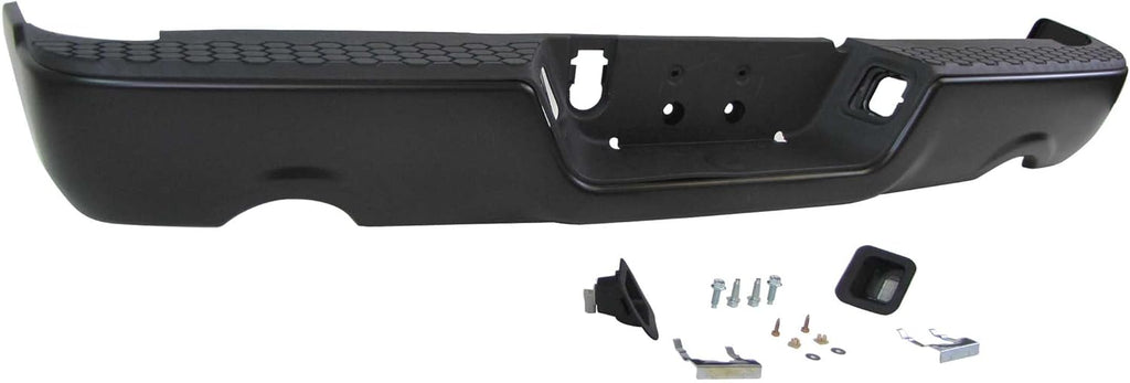 Black Powder Coated Rear Step Bumper for Dodge Ram 1500 Pickup K9772