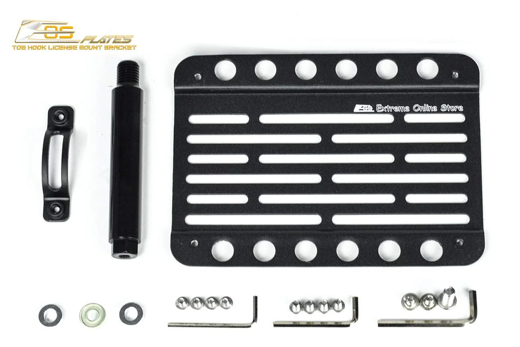Tow Hook License Plate Relocator Mount Bracket F249