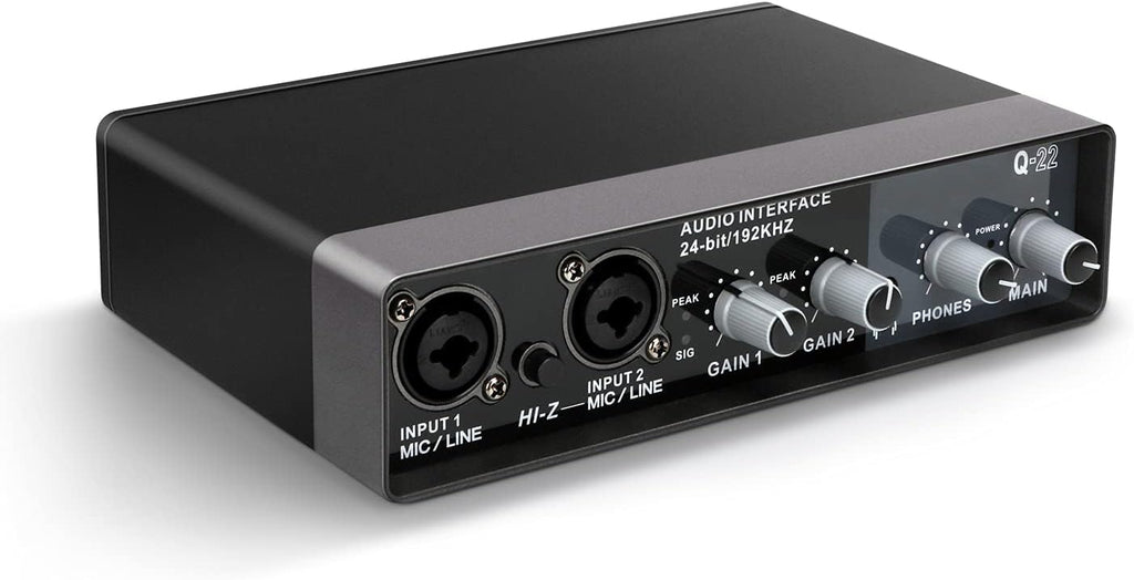 USB Audio Interface 2 Channel with Mic Preamps 48v G936645