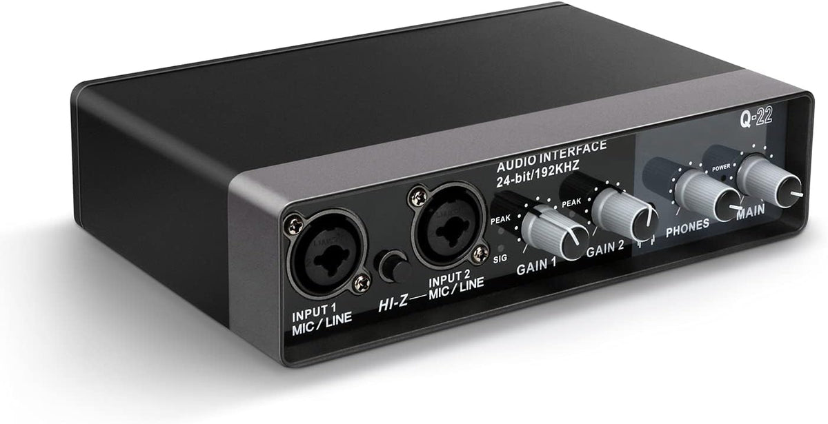 USB Audio Interface 2 Channel with Mic Preamps 48v G936645