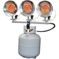45000 BTU Liquid Propane Tank Top Heater with Triple Head & Tip Switch D280324