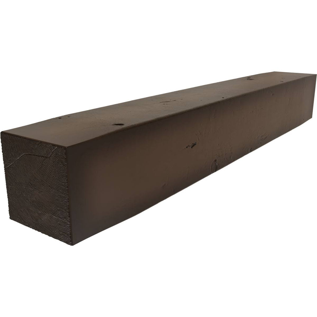 Natural Mahogany Faux Wood Fireplace Mantel Y522875
