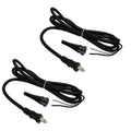2 Pack Power Cords with Cord Protectors Q1040